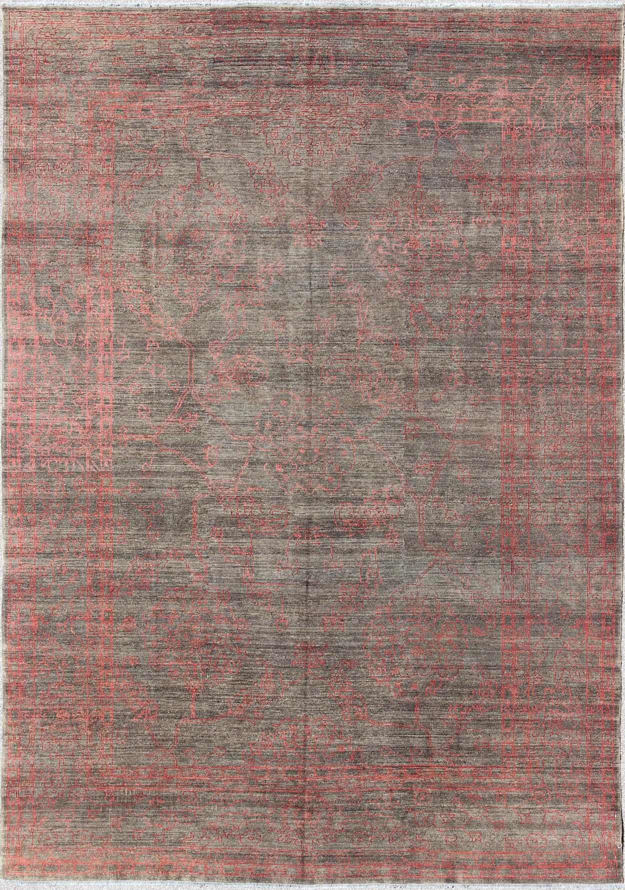 Transitional Rug ANC98544 Transitional 9'0" x 11'0" Wool All